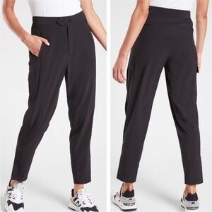 Athleta Uptown Ankle Relaxed Fit Pants 12